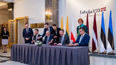 Главы МИД стран Балтии и Польши договорились продолжать поддержку Киева