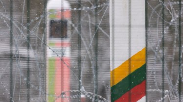 На границе Литвы с Беларусью пограничники развернули двух нелегальных мигрантов