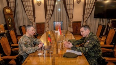 Командующие ВС Литвы и Чехии договорились о дальнейшем сотрудничестве