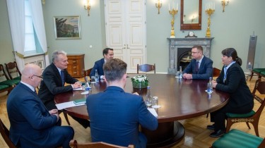 Президент и премьер Литвы обсудили с генпрокурором ЕС Л. Кёвеши санкции в отношении России (обновлено)