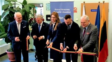 В польском городе Ольштын открыто почетное консульство Литвы