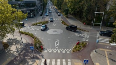 В столице Литвы за счет гуманизации улиц аварийность снижается быстрее, чем в других частях города