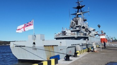 В Клайпедский порт прибыло судно ВМС Великобритании HMS Mersey