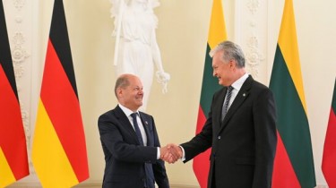 Президент Литвы Г. Науседа встретится в Берлине с канцлером Германии О. Шольцем