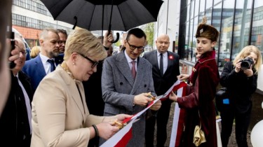 Премьер-министр Польши М. Моравецкий в Вильнюсе: ограничения для украинских продуктов призваны защитить фермеров