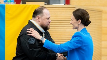 Председателю Верховной Рады Украины в Сейме Литвы вручена Звезда Стульгинскиса