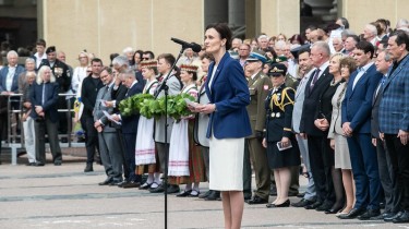 Спикер Сейма сожалеет, что преступления СССР не осуждались также решительно, как нацизм