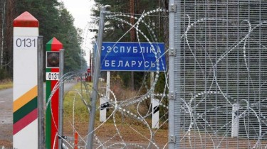 На границе Литвы с Беларусью остановлены два нелегальных мигранта