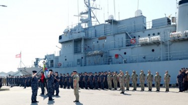 Награждены военные, вернувшиеся из военной операции в Средиземном море