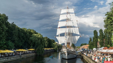 В Клайпеде - 64-й Праздник моря: прибыли парусники, широкий спектр морских мероприятий