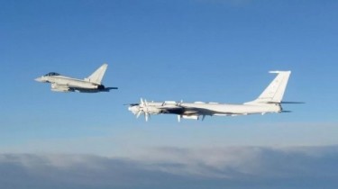 Британские истребители перехватили военные самолеты РФ возле Шотландии
