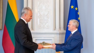 Президент предоставил полномочия послу Литвы в Хорватии Эдуарду Борисову