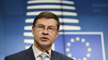 Еврокомиссар Валдис Домбровскис в ходе визита в Литве обсудит европомощь и рекомендации ЕК