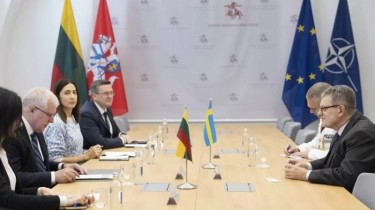 Министр обороны Литвы обсудил с послом Швеции военное сотрудничество