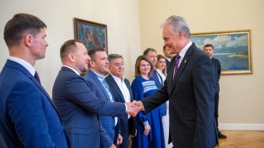 Президент встретился с членами группы дружбы Верховной Рады Украины с Литвой