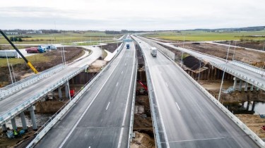 Реконструирована половина Via Baltica, вторую половину завершат к 2025 году