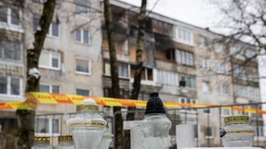 В квартире дома в Виршулишкес, где произошел взрыв и пожар, нашли следы бензина, дизтоплива и масла (СМИ)