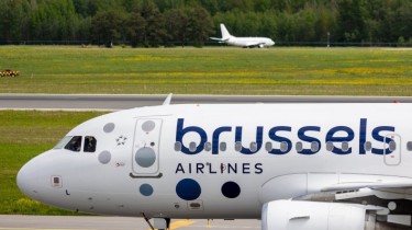 Brussels Airlines в среду отозвала два рейса между Вильнюсом и Брюсселем из-за забастовки