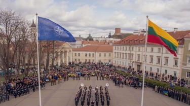 Президент Литвы Гитанас Науседа: Только все вместе мы сможем противостоять бурям истории.