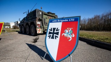 В Вильнюс прибывают первые военнослужащие немецкой бригады