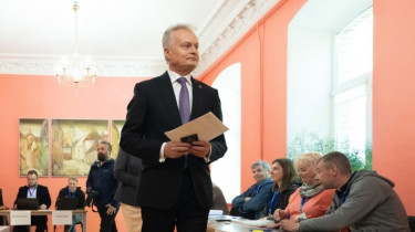 Г.Науседа называет свой результат на выборах очень хорошим
