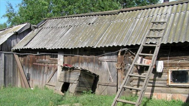 Снесли сарай