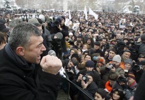 Грузинская оппозиция выражает протест