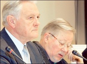 Витаутас Ландсбергис о Валдасе Адамкусе