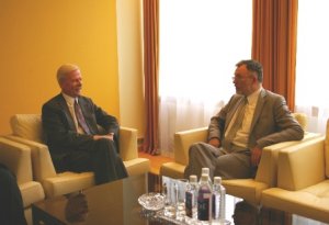 Глава МИД Литвы  простился с послом России Борисом Цеповым