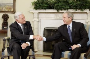 После разговора с Дж.Бушем президент Литвы отправляется в Грузию
