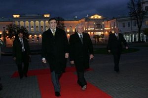 В Литве с визитом находится президент Грузии М.Саакашвили
