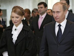 Встреча Тимошенко и Путина в формате тет-а-тет