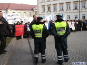 В Литве готовятся массовые протесты