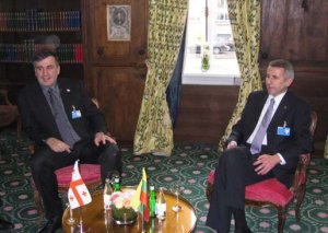Встреча В.Ушацкаса и М.Саакашвили: вопросы  двусторонних отношений и внутренней политики Грузии