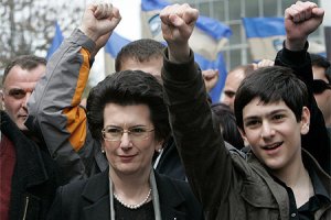 Бессрочный протест против Саакашвили