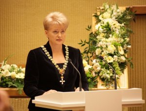 Инаугурационная речь Президента Дали Грибаускайте, произнесенная в Сейме Литовской Республики 
