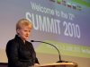 Балтийский форум развития: слово президента Литвы Дали Грибаускайте на 