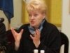 Грибаускайте: политическая элита просит экономить, а сама не показывает примера экономии