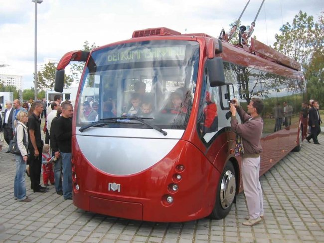 Белорусские троллейбусы "Vitovt" – на улицах Вильнюса