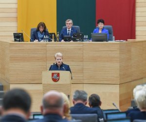 Президент Литвы представила Сейму кандидата в премьеры