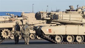 В Литву доставлены американские танки