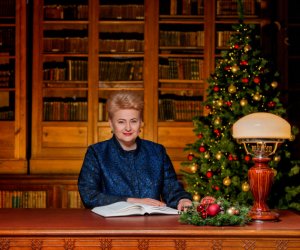 Президент Литвы примет участие в зажжении первой Рождественской ёлки страны