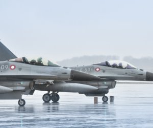 Миссию Балтийского воздушного патрулирования в Литве перенимает Дания
