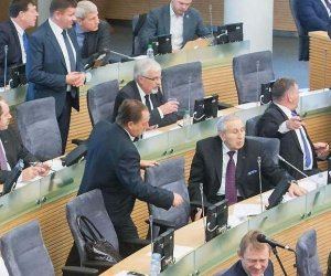 Четыре оппозиционные фракции Сейма Литвы выступают за досрочные выборы