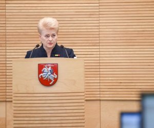 Д. Грибаускайте: Литва должна быть на острие интеграции ЕС