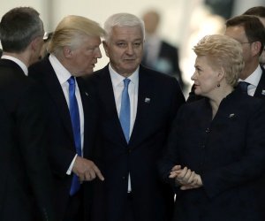 Д. Грибаускайте желает Д. Трампу на встрече с В. Путиным быть непредсказуемым