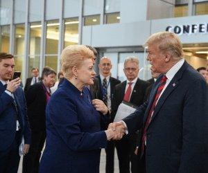 Президент Литвы: "позитивная агрессия" Д. Трампа сработала