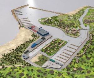 Восстановление порта Швянтойи может начаться в следующем году