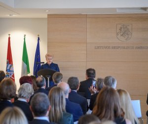 В римском дворце – возрождение посольства Литвы