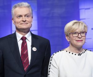 Во втором туре президентских выборов в Литве сразятся И. Шимоните и Г. Науседа